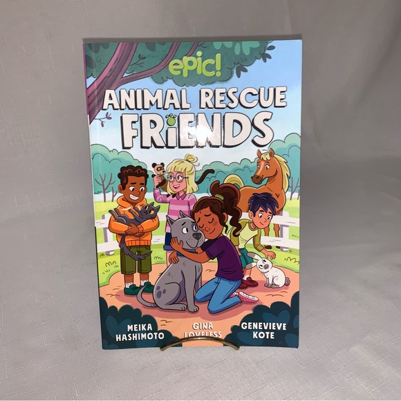 Animal Rescue Friends Volume 1 Book Comic Series Gina Loveless, Meika Hashimoto - Picture 3 of 8